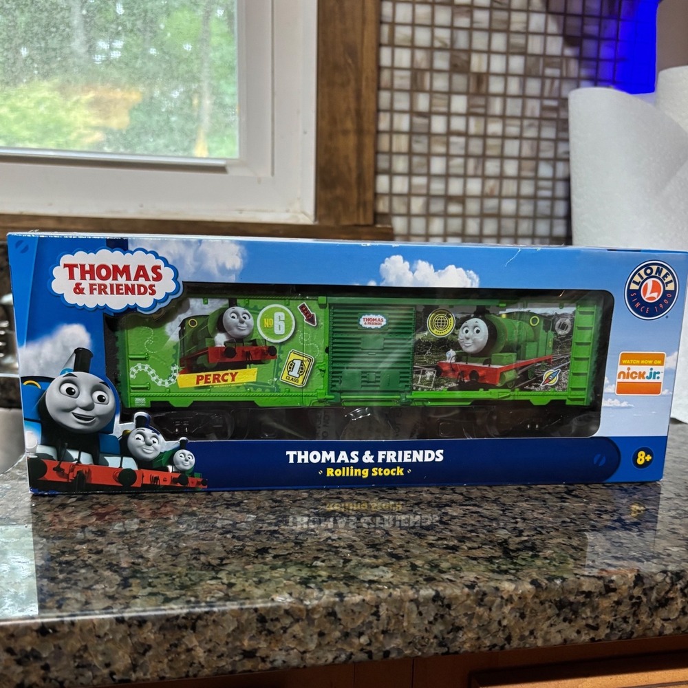 Lionel Thomas & Friends Percy Boxcar Rolling Stock Train 1928650 Green O-Gauge